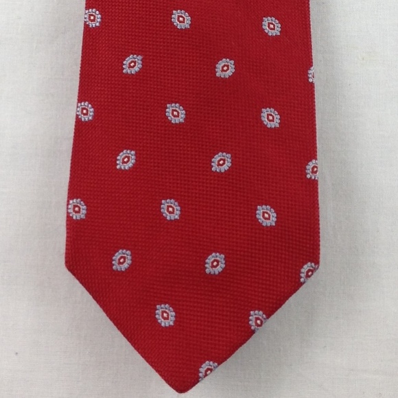 Brooks Brothers Other - Brooks Brothers Red Multi-Color Silk 59" x 3.50"